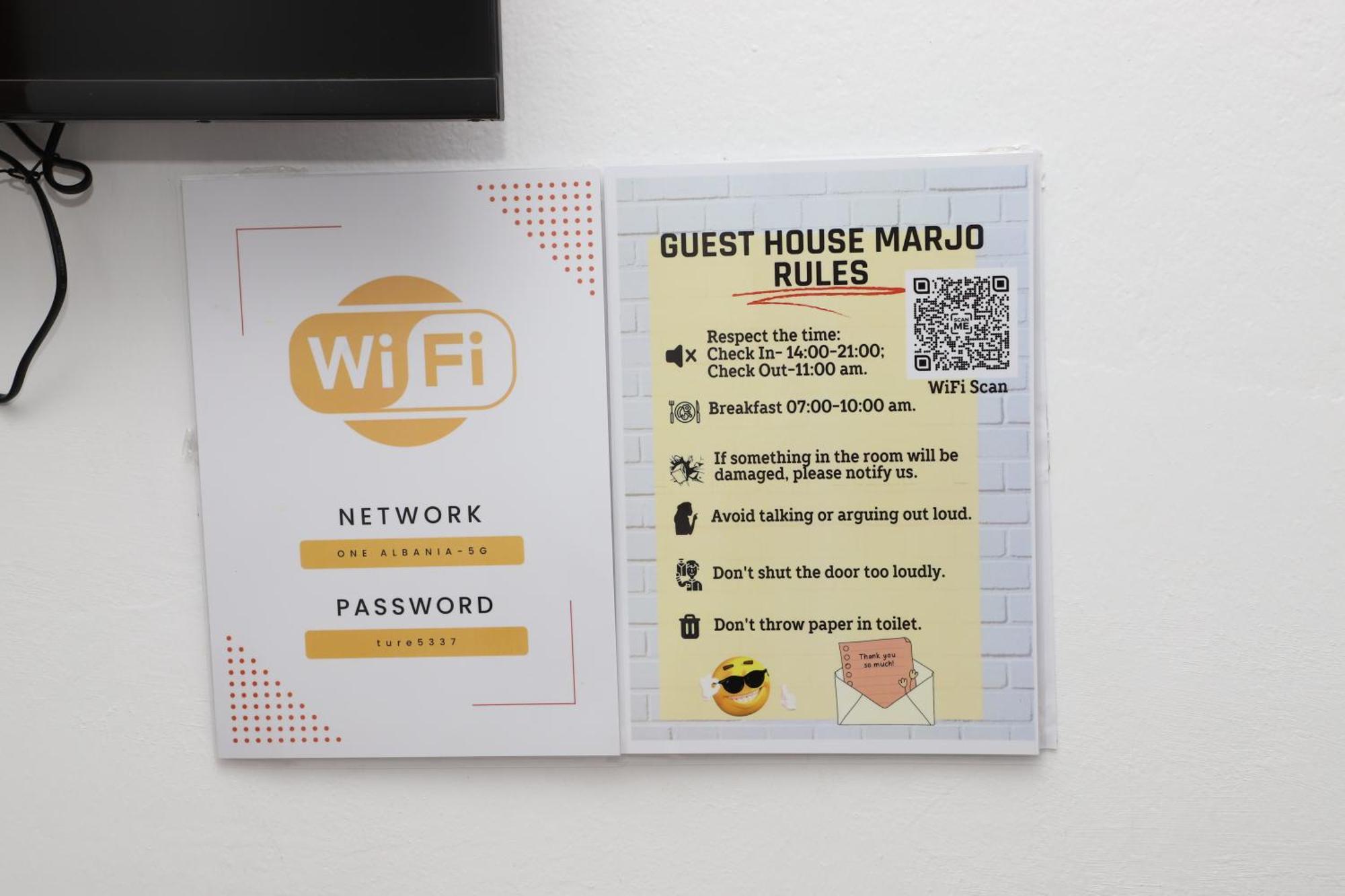 Guest House Marjo Berat Bagian luar foto